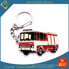 Custom Promotional Bus/Car Model Metal Keychain/Keyrings